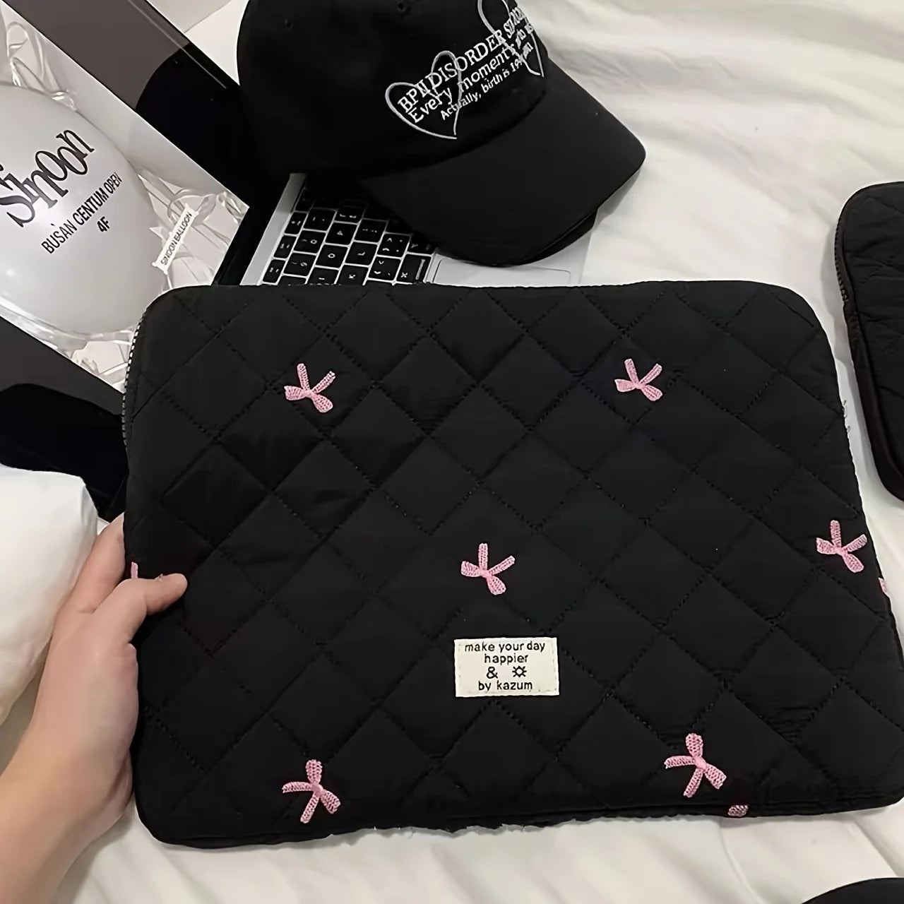 Cute Bow Laptop Bag