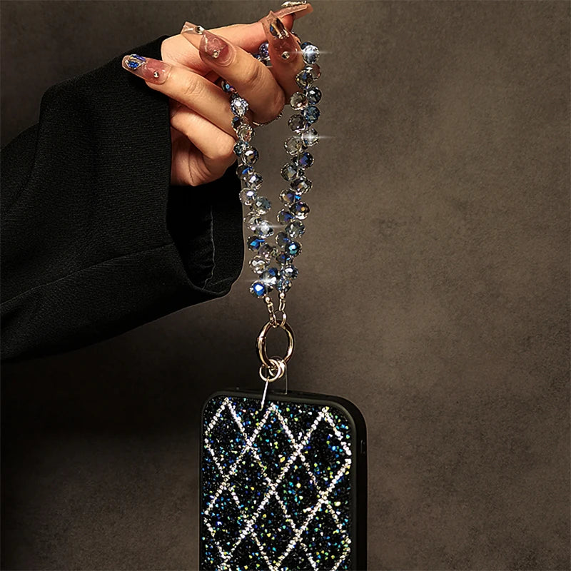 Crystal Diamond Phone Charm