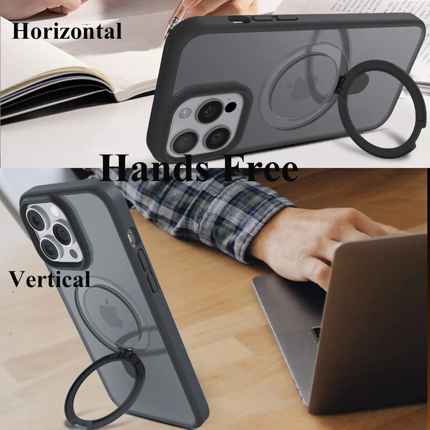 Ring Stand Magnetic Case