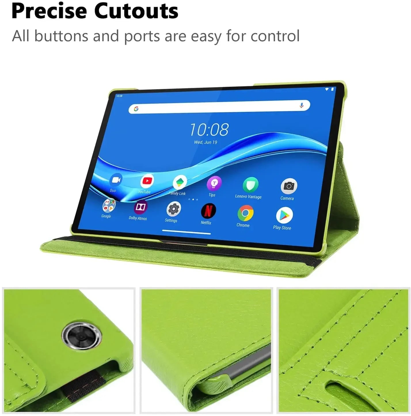 360 Rotating Lenovo Tablet Case